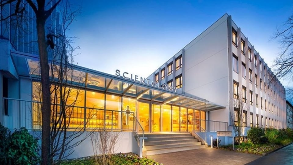 Hauptsitz von Scientology in Basel.
