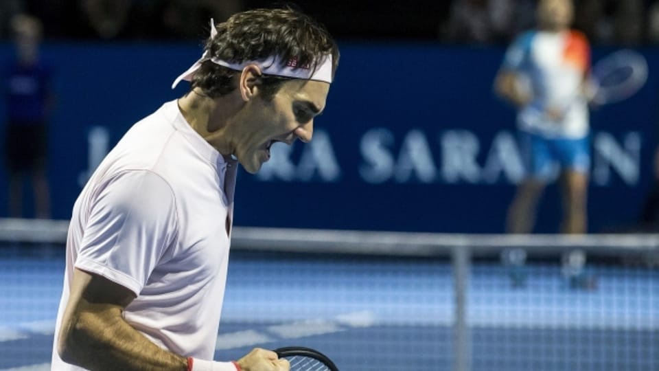 Roger Federer gewinnt zum neuten Mal die Swiss Indoors