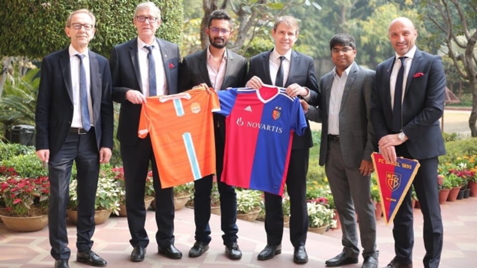 Die FC Basel Holding AG übernimmt 26 Prozent Anteile des Tabellenführers der indischen ersten Liga.