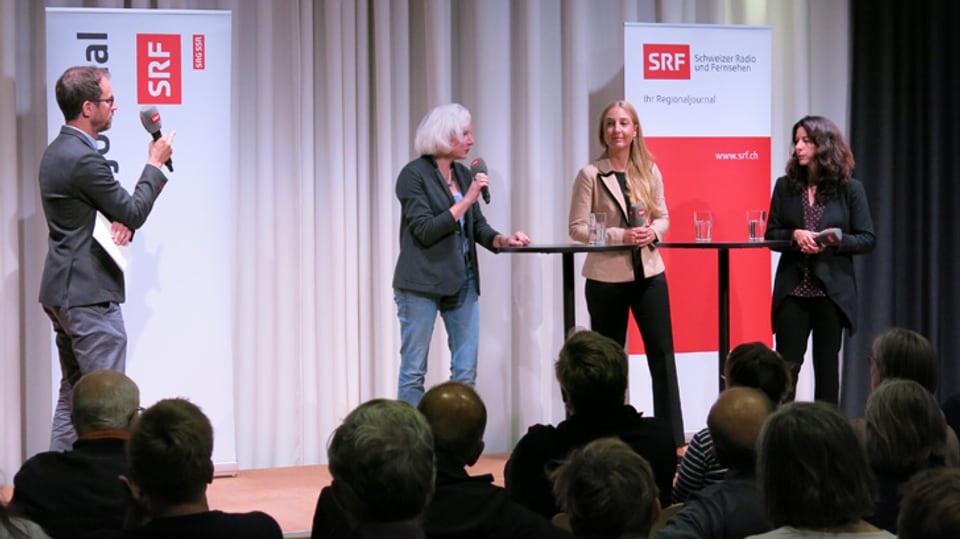 Drei Frauen kämpfen um die Wahl in die Basler Regierung.