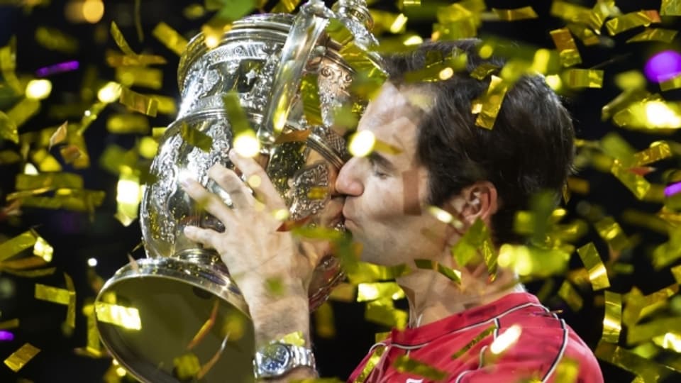Federer sichert sich damit in seinem 15. Basel-Final seinen 10. Titel. Nur das Turnier in Halle konnte er gleich oft gewinnen.