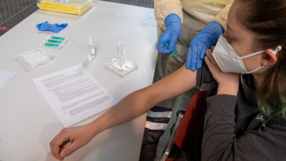 In Deutschland werden Abläufe in Impfzentren bereits getestet