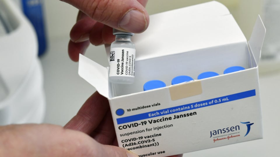 Eine Spritze reicht bei der Impfung von Johnson&Johnson