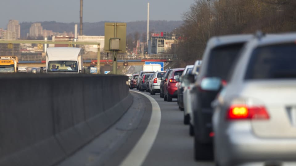 Rund um die Verzweigung Augst kommt es regelmässig zu Staus