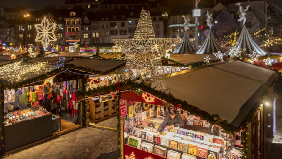 Gemischte Bilanz zum Basler Weihnachtsmarkt 2021