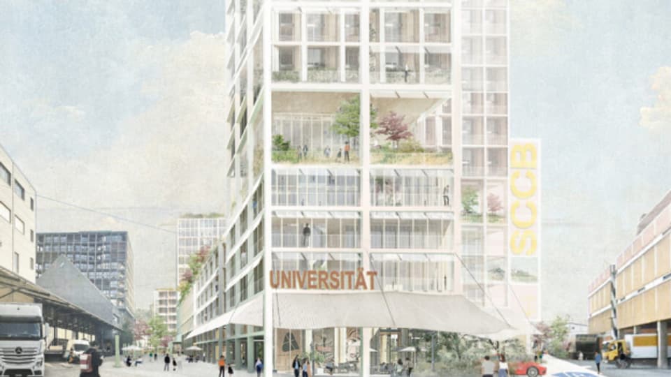 Die Christoph Merian Stiftung hat nun erste Visionen für das neue Uni-Quartier vorgestellt.