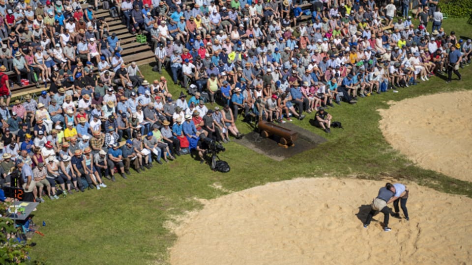 Ohne Unterstützung vom Kanton: Für die Sicherheit am Eidgenössischen Schwingfest ist die Gemeinde Pratteln allein zuständig.
