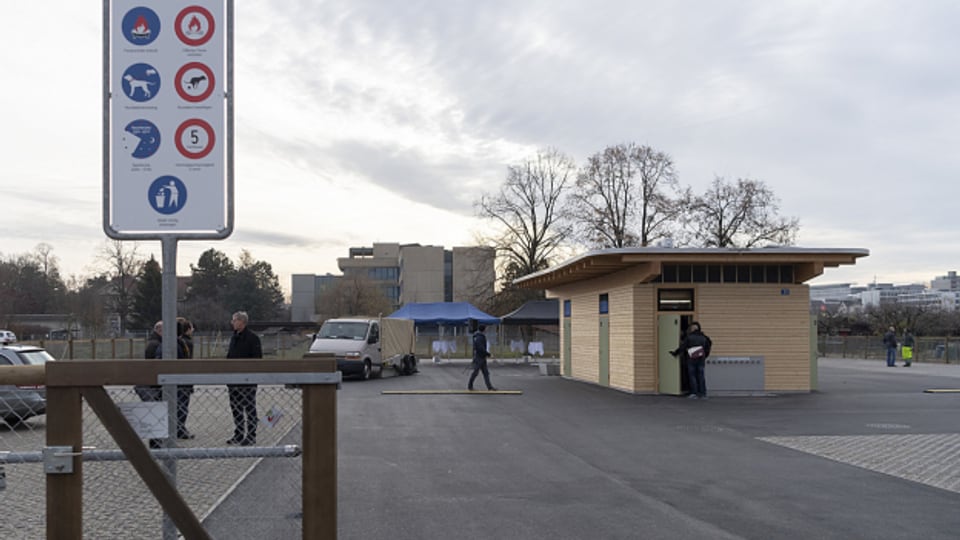 Der Platz bietet insgesamt zehn Standplätze für Fahrende.