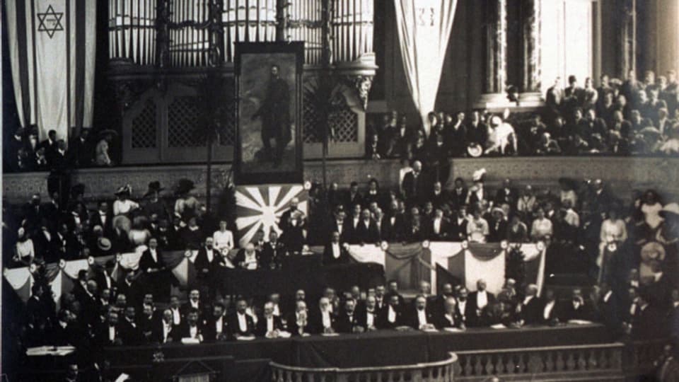 Vom 29. bis zum 31. August 1897 fand unter dem Vorsitz von Theodor Herzl im Basler Stadtcasino der erste Zionistenkongress statt – ein Anlass, der Weltgeschichte geschrieben hat.