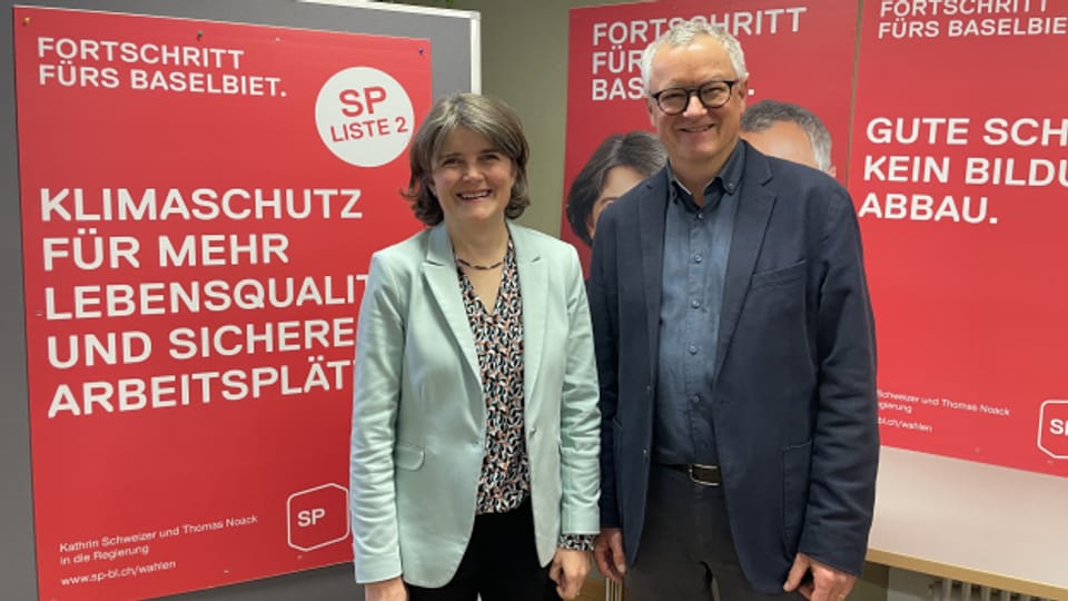 Kathrin Schweizer und Thomas Noack wollen die bürgerliche Mehrheit in der Regierung knacken.