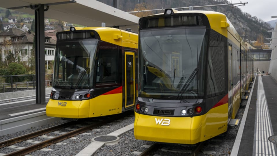 Die modernste Meterspurbahn Europas fährt durch Waldenburgertal