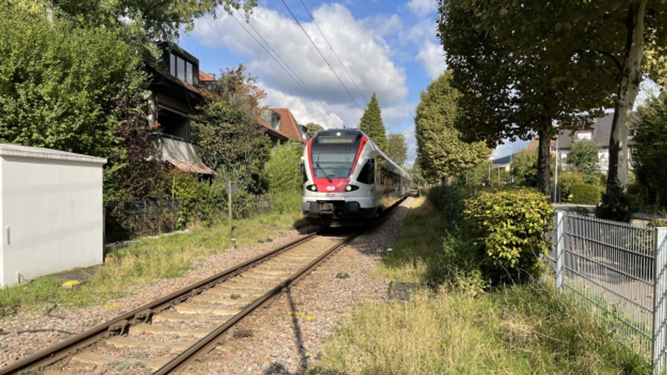 Die S-Bahn soll in Riehen in einen Tunnel kommen - dies verlangt der Einwohnerrat