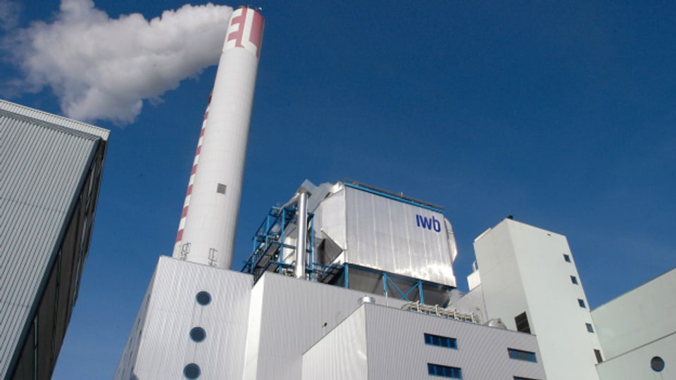 Die KVA ist  für rund einen Viertel der CO2-Emissionen im Kanton Basel-Stadt verantwortlich