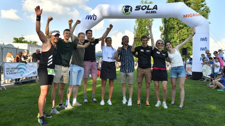 Das schnellste Team vom LC Basel gewann das Sola mit grossem Vorsprung von 15 Minuten.