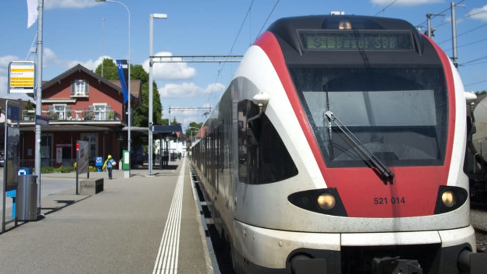 Die S-Bahn endet heute in Laufenburg