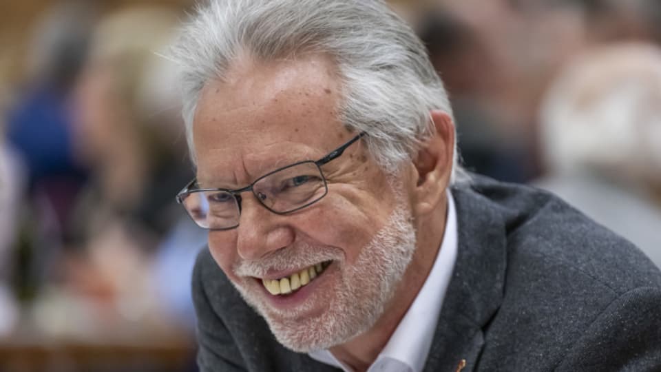 Der glückliche neue Parteipräsident der Baselbieter SVP: Peter Riebli.