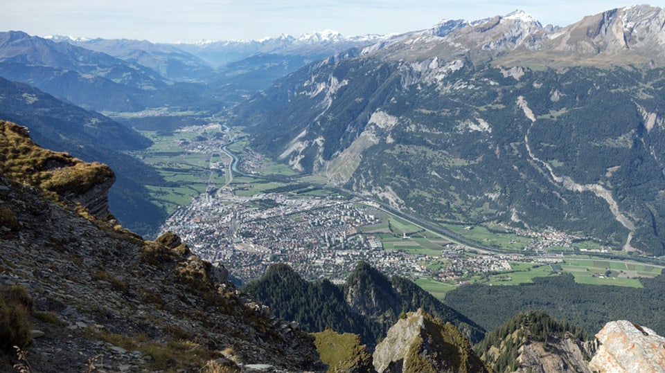 Das Churer Rheintal ist für Unternehmen die attraktivste Region Graubündens.