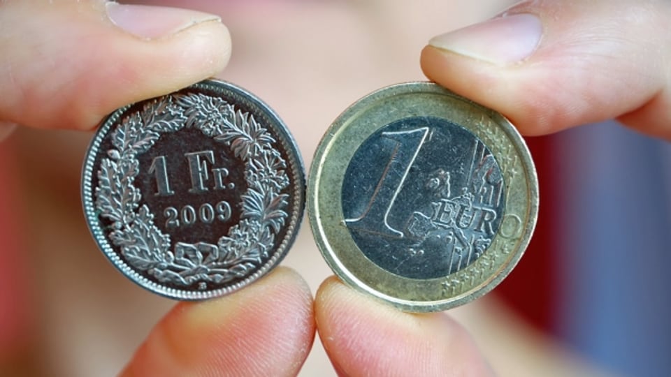Symbolbild: Franken-Euro-Wechselkurs