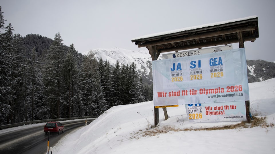 Am 12. Februar stimmt die Bündner Bevölkerung über einen Kredit für die Olympia-Kandidatur ab.