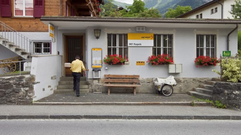 Viele Poststellen in Graubünden sind auf der Kippe