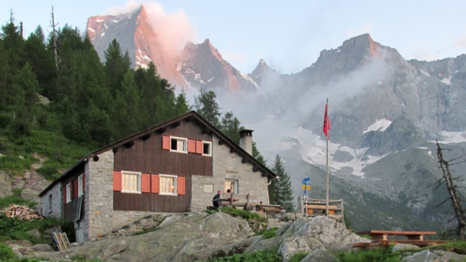 Wie sollen die SAC-Hütten nach dem Bergsturz erschlossen werden?