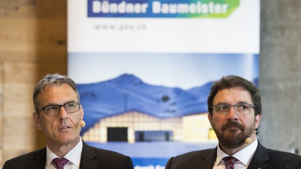 An der Generalversammlung des Bündner Baumeisterverbandes wurden Fehler eingeräumt.