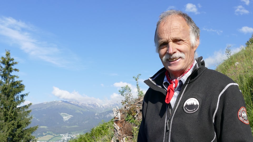 Ein Privileg sei es gewesen, 40 Jahre den Trinser Wald zu bewirtschaften, sagt Christian Malär heute rückblickend.