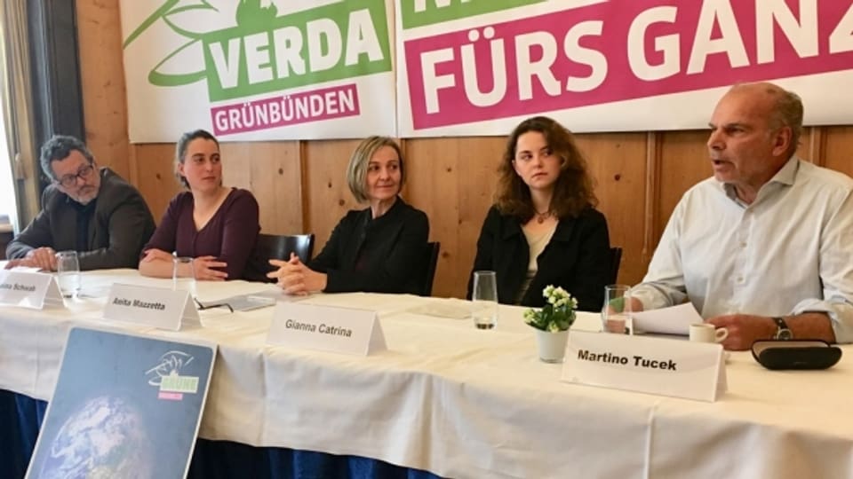 Drei Frauen und zwei Männer kandidieren bei den Grünen.