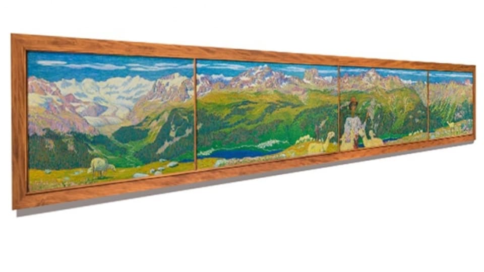 Giacomettis «Panorama von Muottas Muragl» soll versteigert werden.
