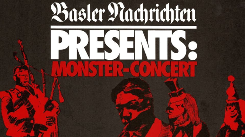 Das Plakat des Konzerts 1974