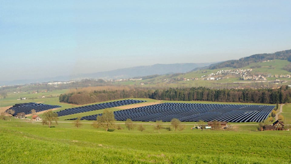 Die Photovoltaik-Anlage der CKW in Inwil ist definitiv Geschichte