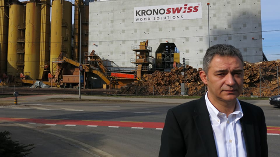 Firmenchef Mauro Capozzo drei Wochen nach der Gewalttat in Menznau