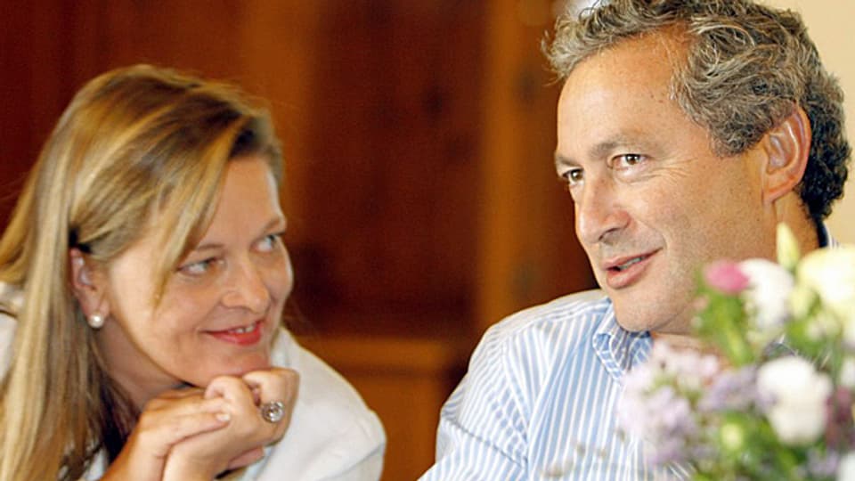 Die Urner Regierungsrätin Heidi Z'graggen freut sich über die Rückkehr von Samih Sawiris.