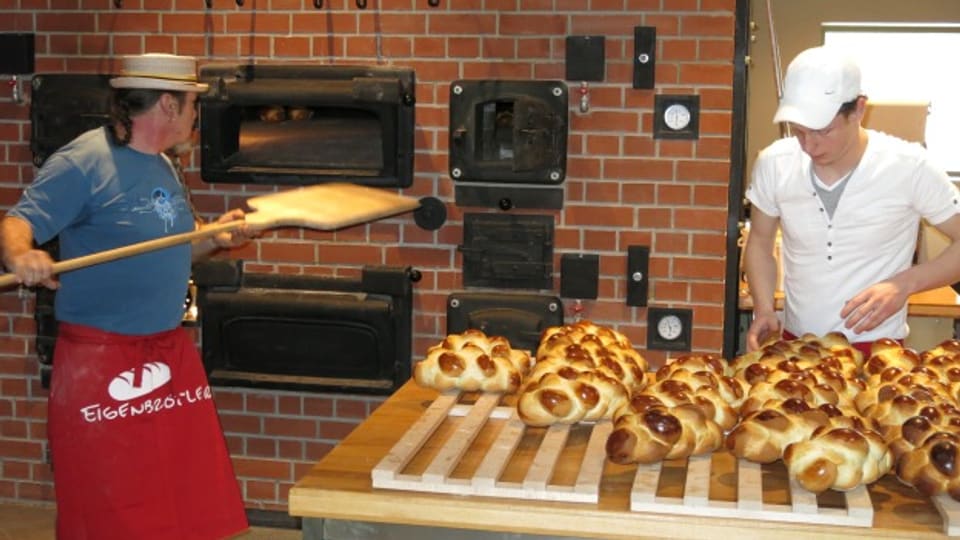 Der Schaubauernhof Agrovision verfügt auch über eine Holzofenbäckerei.