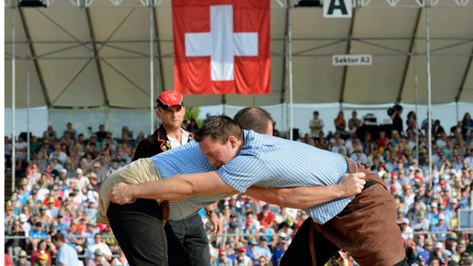 Kein einheimischer Triumph am Innerschweizerischen Schwingfest in Emmen.