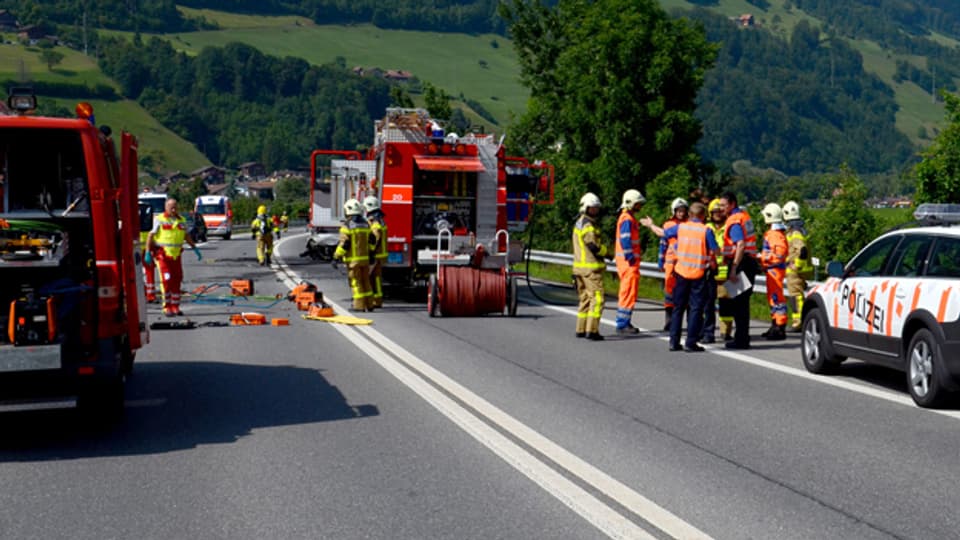 Der letzte schwere Unfall auf der A8 erreignete sich Anfang August.