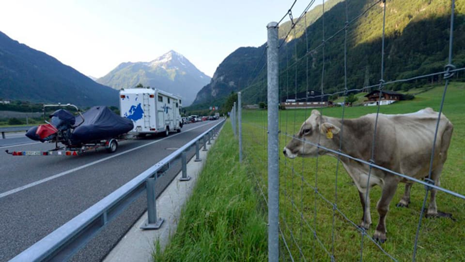 Bewohner des Kantons Uri sind gegen eine zweite Gotthardröhre.
