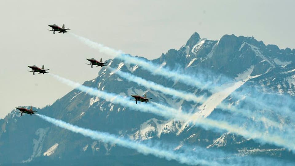 Die Kunststaffel Patrouille Suisse wird am Luzerner Fest nicht fliegen