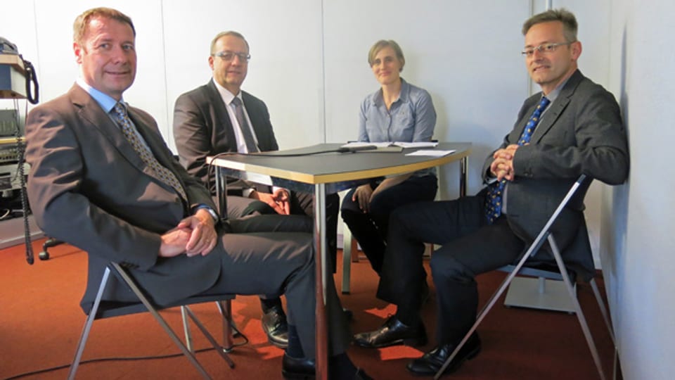 Drei Männer bewerben sich um zwei Sitze in der Nidwaldner Regierung.