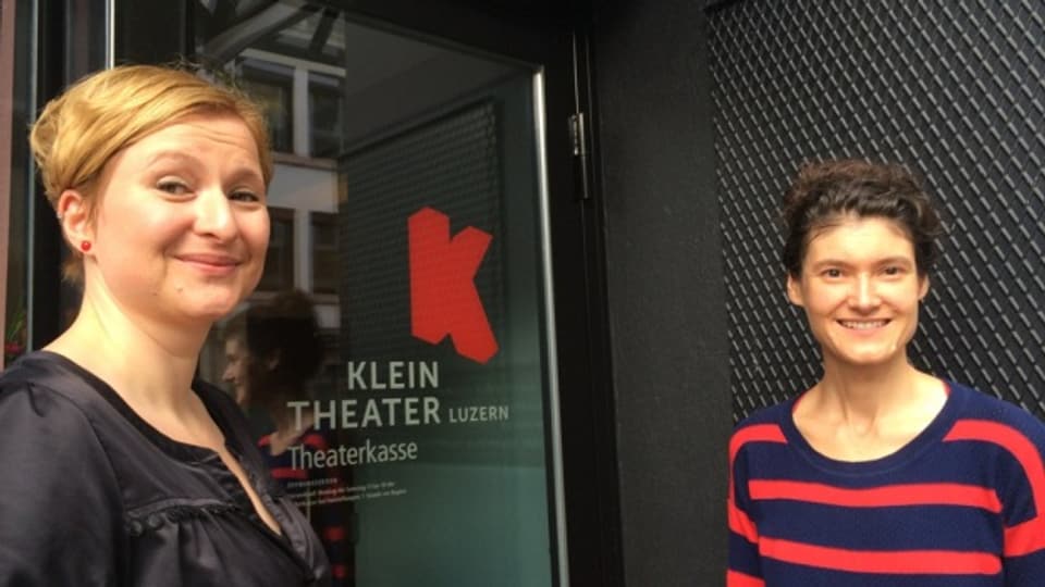 Die zwei neuen Leiterinnen des Luzerner Kleintheaters.