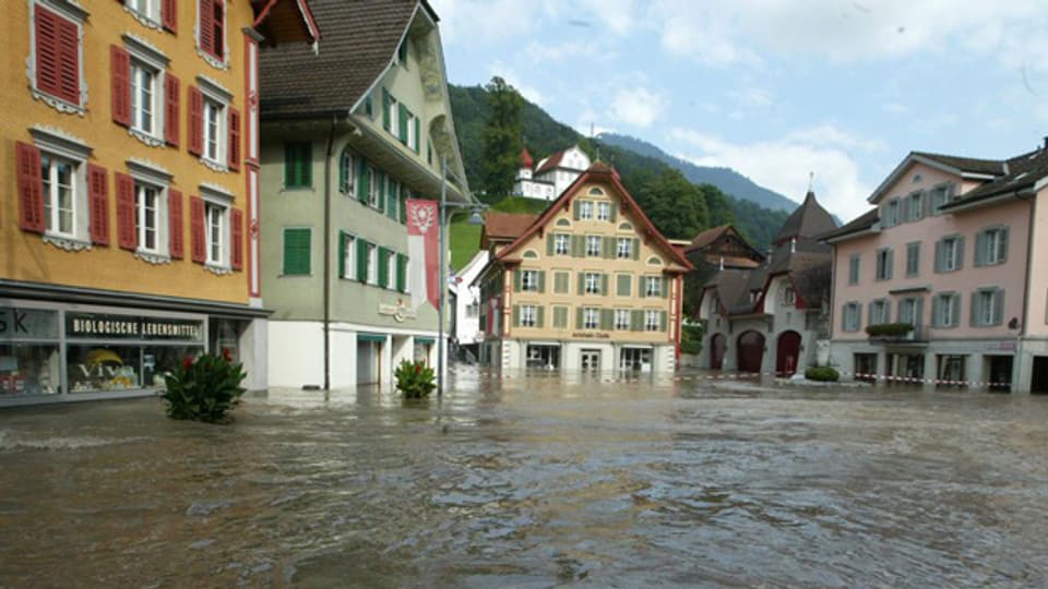 2005 stand Sarnen unter Wasser.