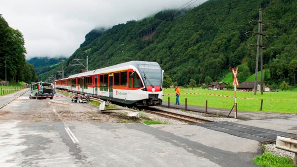2014 kam es bei einem Bahnübergang in Wolfenschiessen zu einem tödlichen Unfall.