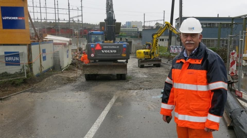 Hans Ruedi Ramseier leitet das Grossbaustellen-Projekt am Seetalplatz