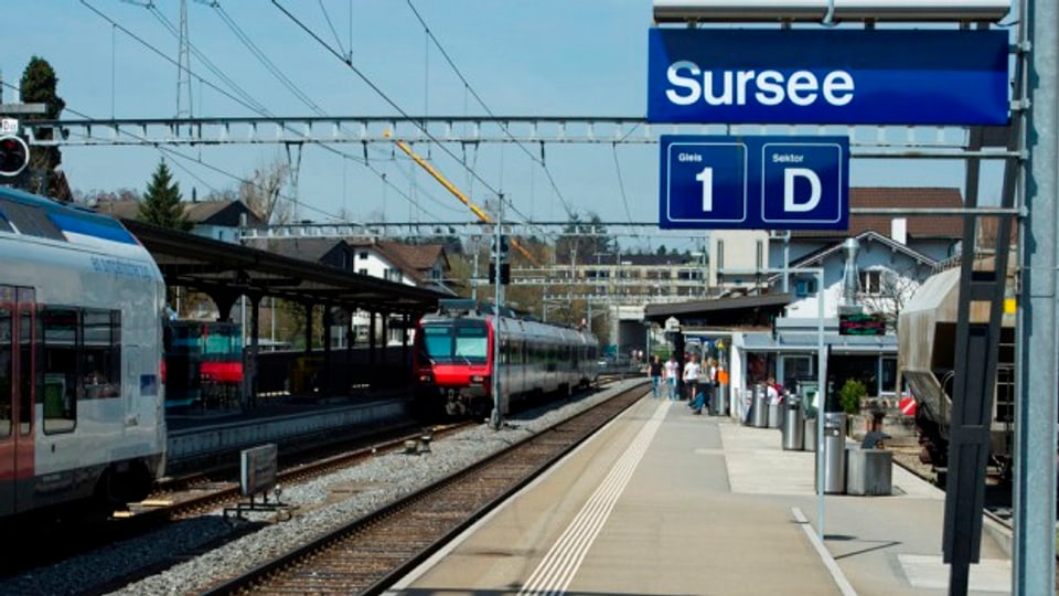 Am Bahnhof Sursee soll ein neuer Busbahnhof entstehen.