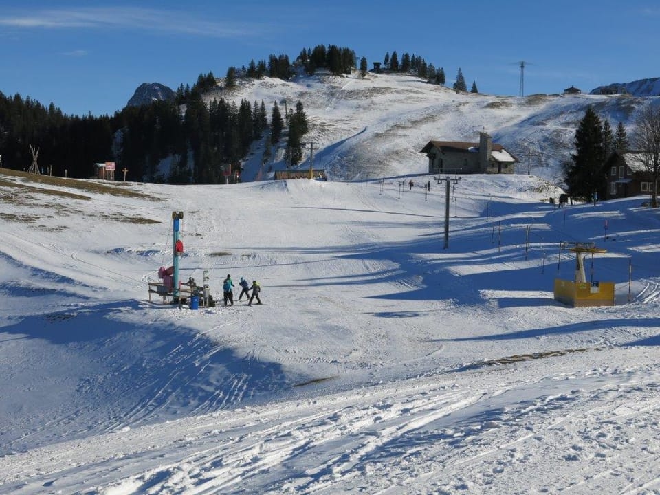 Skigebiet Klewenalp hätte gerne mehr Schnee und Gäste.