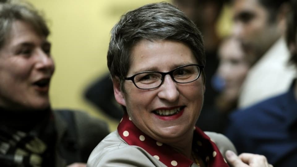 Ursula Stämmer nach ihrer letzten Wahl im Jahr 2012.
