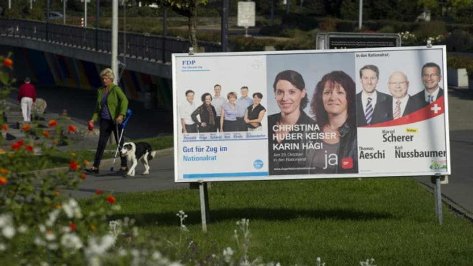 Plakate aus dem Wahlkampf 2011.