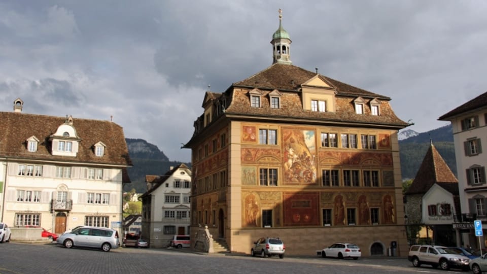 Das Schwyzer Rathaus.