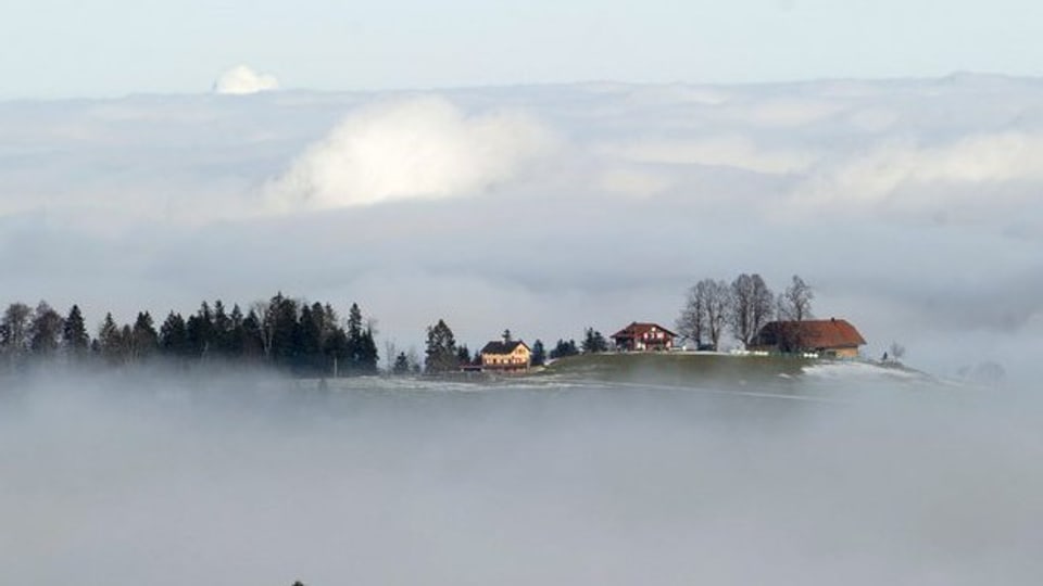 Auch das Luzerner Hinterland (im Bild der Napf) wird die Kürzungen zu spüren bekommen.