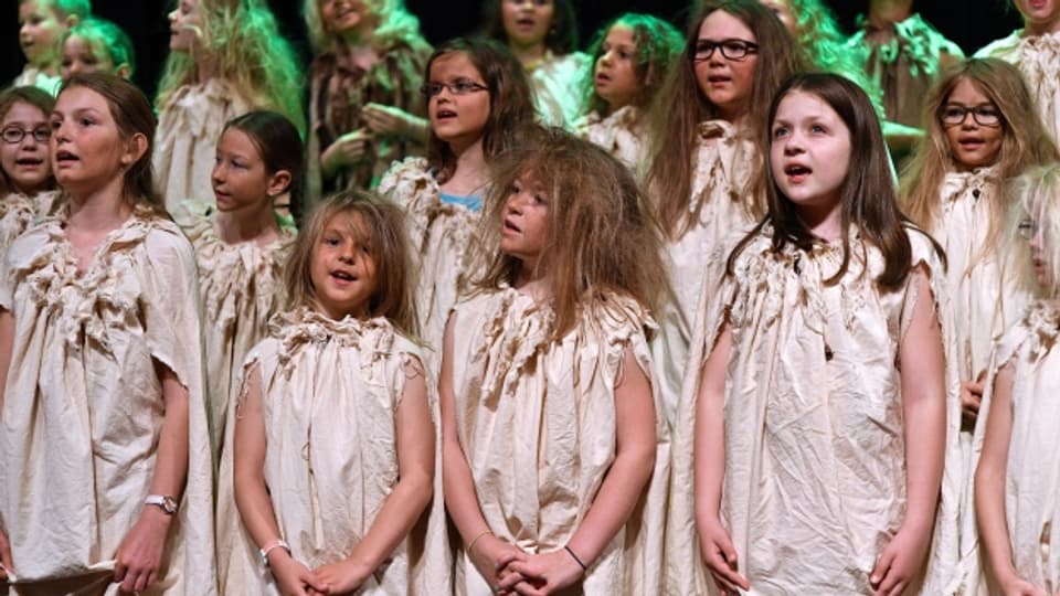 11 Kinder- und Jugendchöre traten am Innerschweizer Gesangsfest auf.